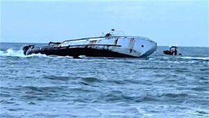 Il Calimero Sampa non tornerà più in mare