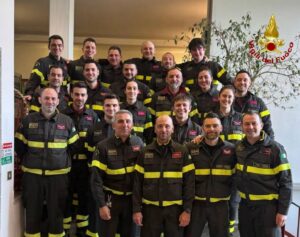 Vigili del fuoco, sei volontari di Cesenatico al corso di aggiornamento di Forlì 