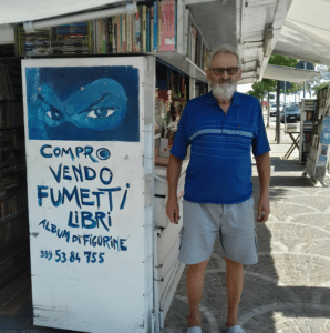 “Devo fermarmi per un po’ ma spero di tornare a vendere i miei adorati fumetti”