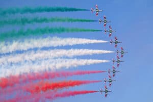 Da oggi a Rimini tornano le Frecce Tricolori