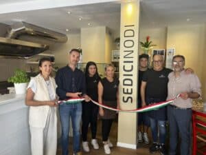 Taglio del nastro per “Sedicinodi Bar & Bottega”