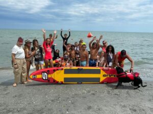 Tutti a scuola di salvataggio dall’associazione Surf Ace
