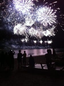 Schiarite su Cesenatico, fuochi artificiali confermati