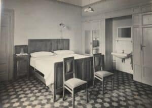 Le foto del primo depliant che nel 1928 pubblicizzava il neonato Grand Hotel di Cesenatico