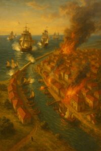 Il 28 agosto di 225 anni fa gli inglesi misero a ferro e fuoco il porto di Cesenatico
