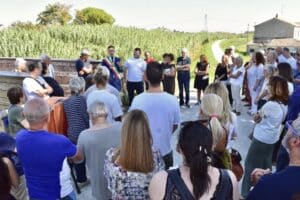 Bagnarola ha dedicato a Renzo Baredi il ponte del Pisciatello