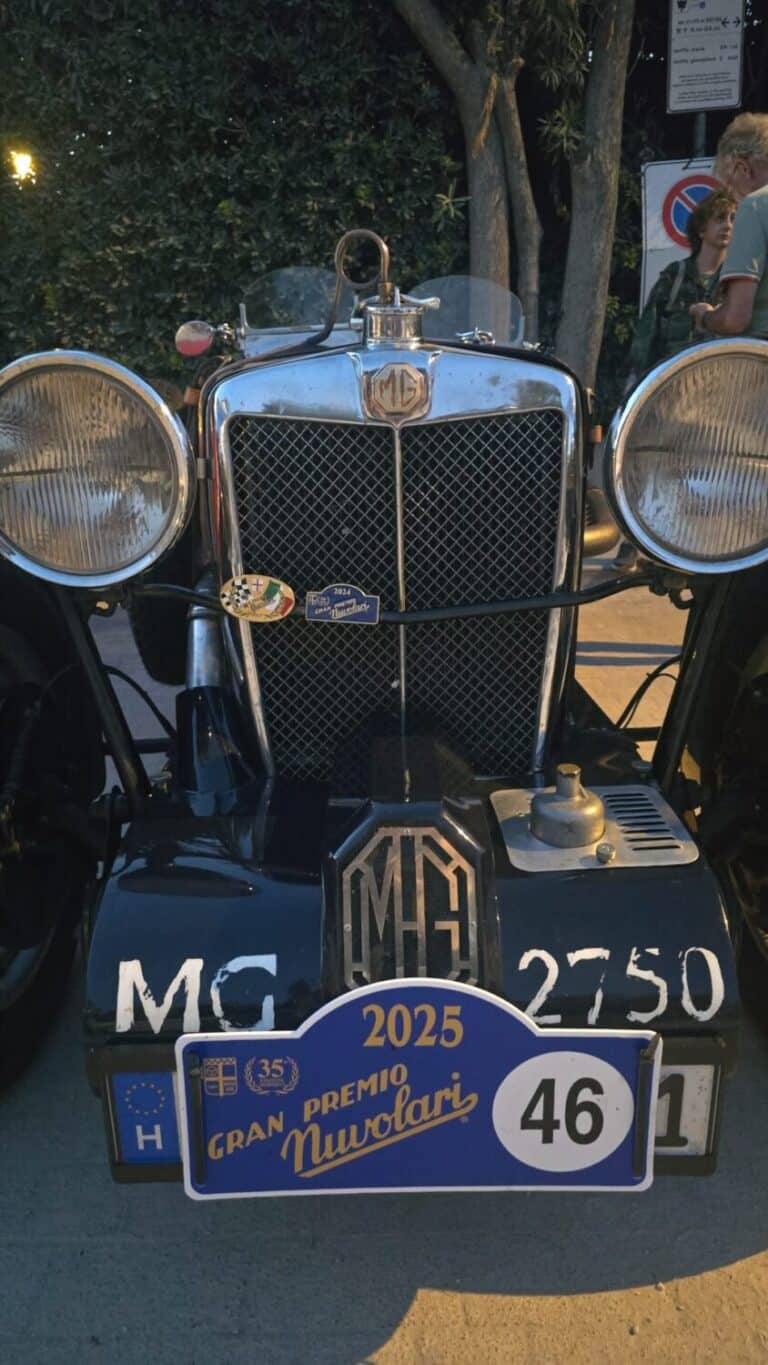 Gran Premio Nuvolari, 300 auto storiche fanno tappa a Cesenatico