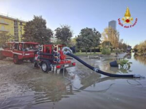 Contro le alluvioni un nuovo mezzo per i Vigili del Fuoco Volontari di Cesenatico