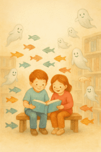 Chi legge… piglia pesci: si parte con “C’è un fantasma in biblioteca!”