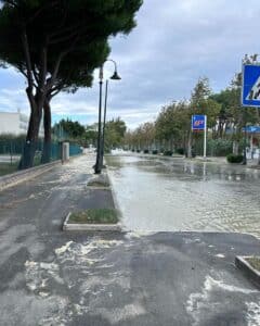 Cesenatico sotto assedio: piogge, allagamenti e infrastrutture al limite