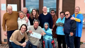 Gli Amici della Ccils donano 21mila euro ai laboratori per disabili