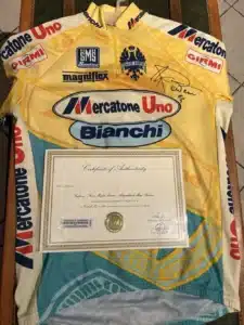 Marco Pantani e il collezionismo che non molla mai