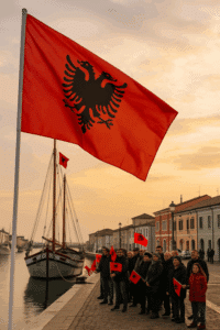 Due giorni in rosso e nero: le feste albanesi anche a Cesenatico