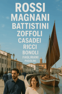 Cognomi di Cesenatico: i Rossi superano i Magnani