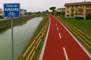 La ciclabile del Rubicone, un sogno (non) proibito
