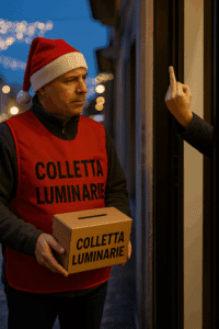 Cesenatico, le luci di Natale e la colletta della discordia