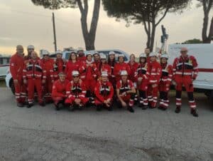 Oltre 50 volontari OPEM CRI Cesenatico in addestramento sugli scenari di emergenza