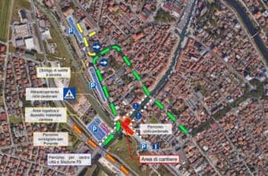 Cantiere per la demolizione e ricostruzione del Ponte del Gatto: ecco la nuova viabilità