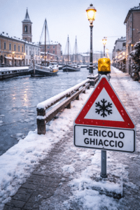 Neve, scatta l’allerta gialla: occhio al ghiaccio sulle strade