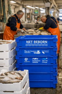 Net Reborn, altre cento cassette riutilizzabili al Mercato ittico di Cesenatico