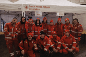 Croce Rossa in piazza, la sicurezza “silenziosa” della notte di San Silvestro