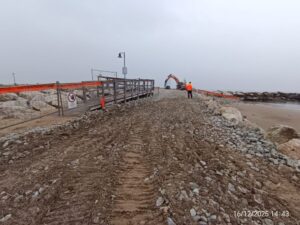 Riqualificazione del Molo di Levante: da metà febbraio saranno ultimati i lavori