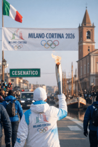 La Fiamma Olimpica attraversa Cesenatico: occhio alla viabilità