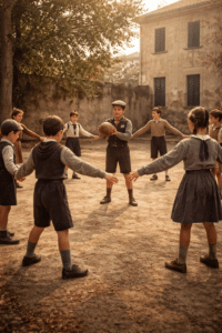 “Tutti fermi!”: il gioco dei bambini di Cesenatico (1928) che sembra una piccola lezione di vita