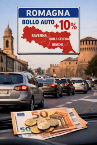 Bollo auto, esenzione per 2,4 milioni di veicoli in Emilia-Romagna