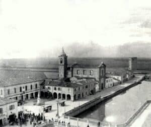 Ecco la foto panoramica più antica di Cesenatico 