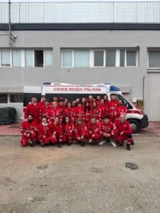 Domenica di formazione per gli “angeli rossi” della CRI Cesenatico e Gatteo