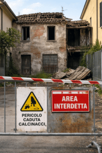 Eternit in un edificio pericolante di via Cesenatico: il Comune ordina la “messa in sicurezza”