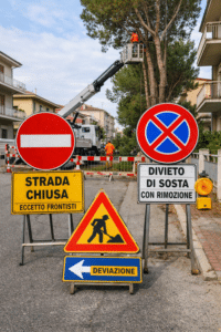 Via De Amicis: domani mattina stop a transito e sosta per l’abbattimento di un albero