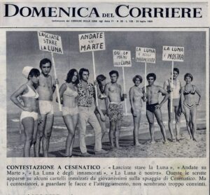 Giù le mani dalla Luna: la (finta) protesta di Cesenatico che finì in copertina