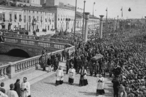 Quella volta che Cesenatico si fermò per l’arrivo del Duce