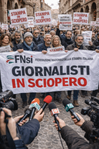 Fnsi, altri due giorni di sciopero: giornalisti fermi il 27 marzo e il 16 aprile