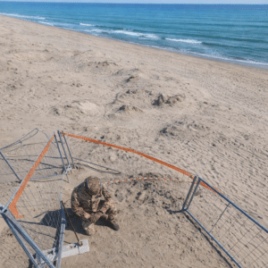 Gli artificieri dell’esercito hanno fatto brillare l’ordigno ritrovato sulla spiaggia