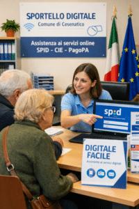Il Comune riattiva lo Sportello Digitale all’Urp: più aiuto ai cittadini per Spid e servizi online