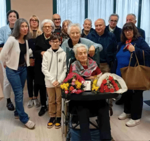 Adele Campedelli compie 100 anni, festa speciale a Cesenatico