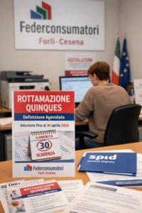 Rottamazione quinques, c’è tempo fino al 30 aprile: Federconsumatori offre assistenza ai cittadini