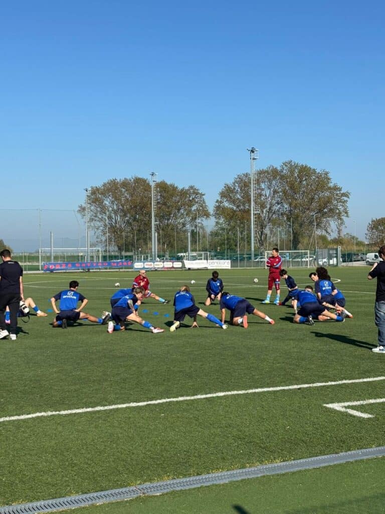 Nazionale Cantanti, primo allenamento tra curiosità e sorrisi