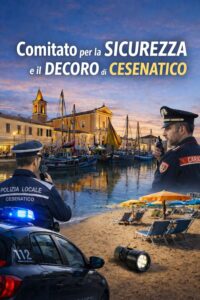 Nasce la pagina Facebook del Comitato per la Sicurezza di Cesenatico
