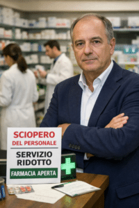 Sciopero nelle farmacie private, aperture garantite ma con servizi ridotti