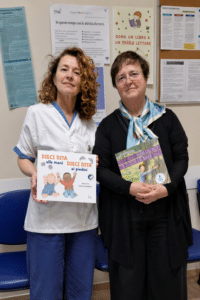 Donati nuovi libri illustrati alla Pediatria di comunità