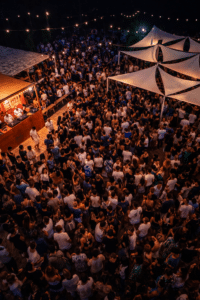 In duemila in spiaggia al Bagno Adriatico: a Cesenatico (ri)esplode il format delle grandi feste