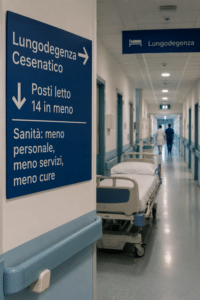 Sanità, allarme FP CGIL: a Cesenatico taglio di 14 posti letto di Lungodegenza nel Piano Estate dell’Ausl
