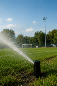 Si rompe l’impianto di irrigazione del Campo sportivo di Sala: il Comune corre ai ripari
