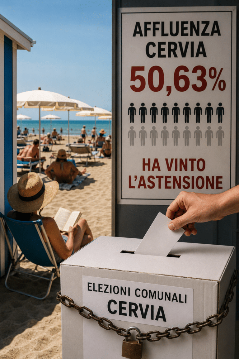 Cervia, quell’astensione che preoccupa il centrodestra