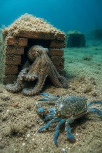 Octo-Blu, la scommessa dei polpi contro il granchio blu