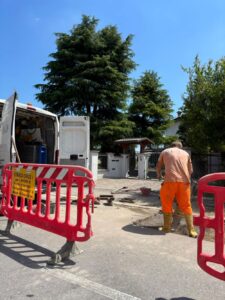 Lavori alla rete idrica e fognaria a Sala: rallentamenti in mattinata in via Campone